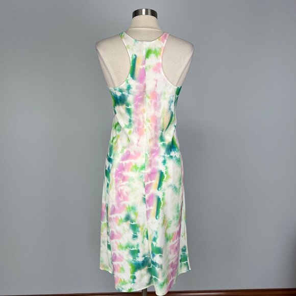 Amanda Uprichard Womens Tie Dye Racerback Midi Dress Sleeveless size Medium - Picture 7 of 12